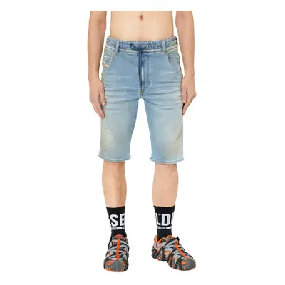 Diesel Shorts - D-KROOSHORT-Z-T SHORTS blue