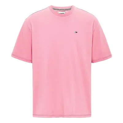 Tommy Jeans T-Shirt - TJM ESSENTIAL CNECK SKATE TEE pink