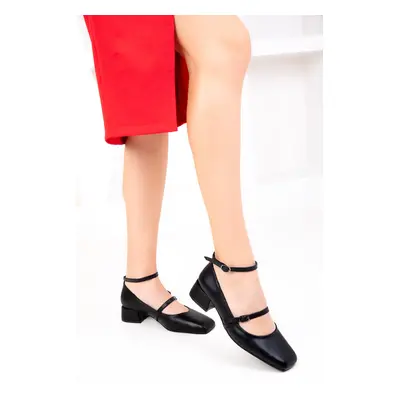 Soho Women's Black Classic Heeled Shoes