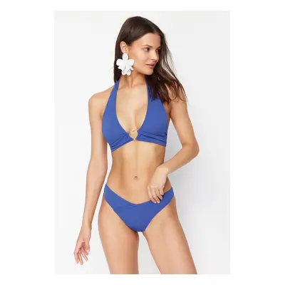 Trendyol Saks V Cut Brazilian Core Bikini Bottom