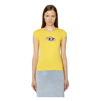 Diesel T-shirt - T-ANGIE T-SHIRT yellow