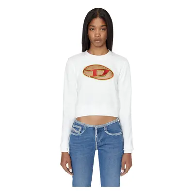 Diesel Sweatshirt - F-SLIMMY-E3 SWEAT-SHIRT white