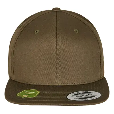 Bio Cotton Snapback pálená oliva