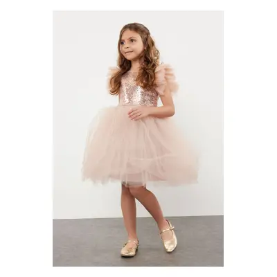 Trendyol Light Pink Girls Birthday/Party/Wedding Tutu Dress