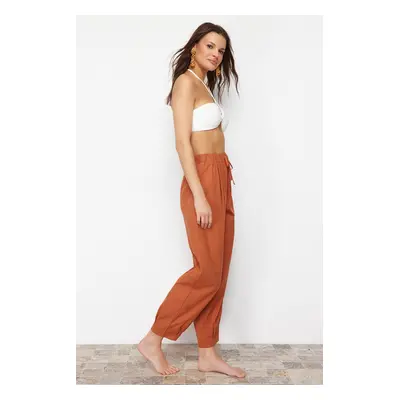 Trendyol Cinnamon Woven Trousers