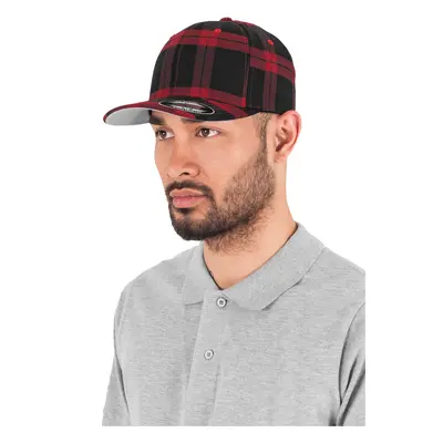 Flexfit Tartan Plaid blk/red