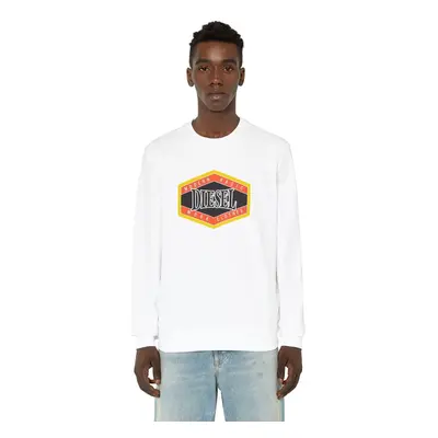 Diesel Sweatshirt - S-GINN-K27 SWEAT-SHIRT white