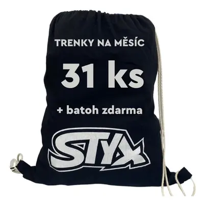 31PACK pánské trenky Styx klasická guma - trenky na měsíc