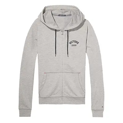 Tommy Hilfiger Sweatshirt - ZIP THRU HOODY grey