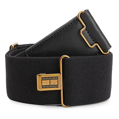 Tommy Jeans Belt - TJW LEATHER HIGH WAIST black