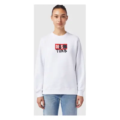 Sweatshirt - FEMALE DIESEL white