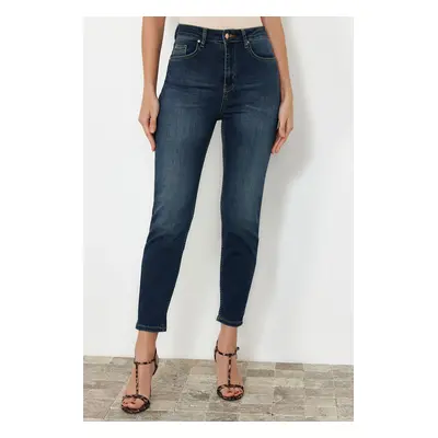 Trendyol Blue High Waist Mom Jeans