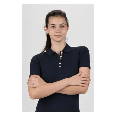 Tommy Jeans Polo Shirt - TOMMY HILFIGER TJW ORIGINAL BASIC POLO dark blue