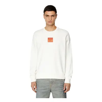 Diesel Sweatshirt - S-GINN-E2 SWEAT-SHIRT white