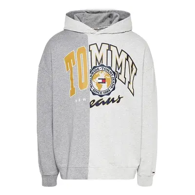 Tommy Jeans Sweatshirt - TJM ARCHIVE CUT AND SEW HOODIE grey