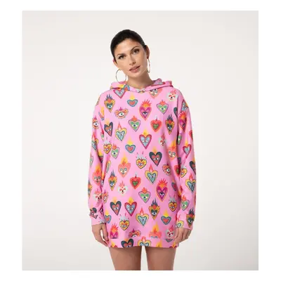 Mr. GUGU & Miss GO Woman's Hoodie Dress OHD1859