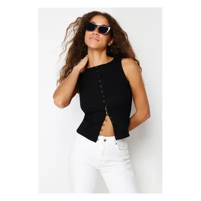 Trendyol Black Knitted Blouse