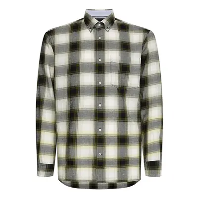 Tommy Hilfiger Shirt - CO/LI OVERSIZED CHECK SHIRT patterned