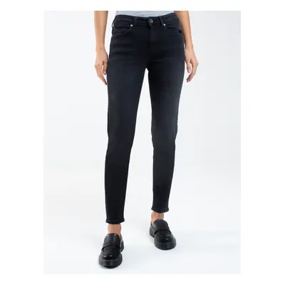 Big Star Woman's Tapered Trousers Denim Denim-896