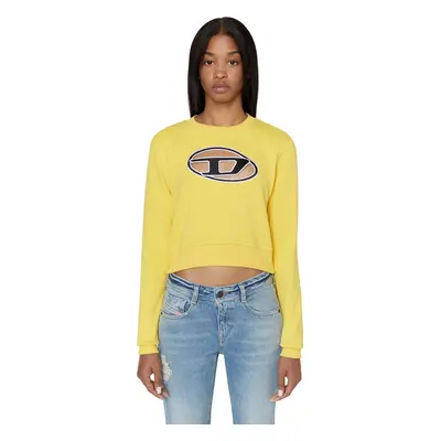 Diesel Sweatshirt - F-SLIMMY-E3 SWEAT-SHIRT yellow