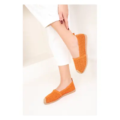 Soho Orange Women's Flats