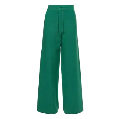 Tommy Hilfiger Sweatpants - WIDE LEG PANT green