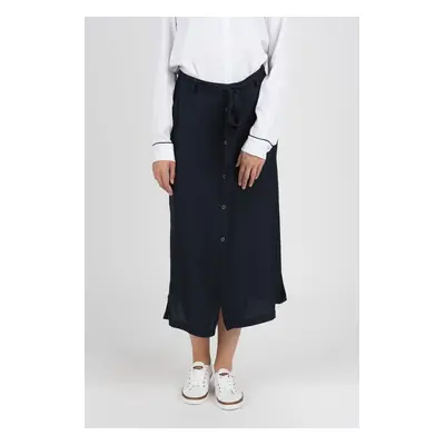 Tommy Hilfiger Skirt - RANU SKIRT dark blue