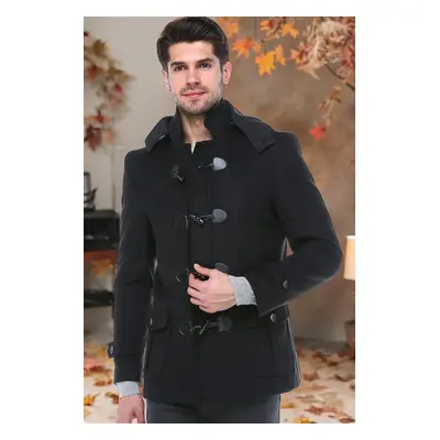 PLT8379 DEWBERRY MEN'S COAT-LIGHT BLACK