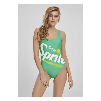 Ladies Sprite Logo Swimsuit Green