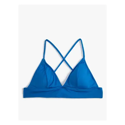 Koton Bikini Top Bralette Cross Strap Krytý