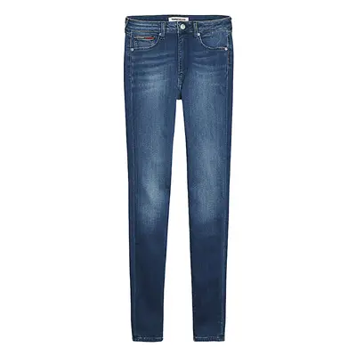 Tommy Jeans Jeans - SYLVIA HR SUPER SKNY NNMBS blue