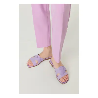 Trendyol Mules - Lilac - Flat