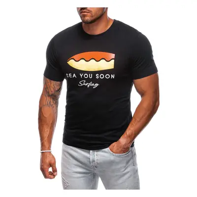 Edoti Men's printed t-shirt