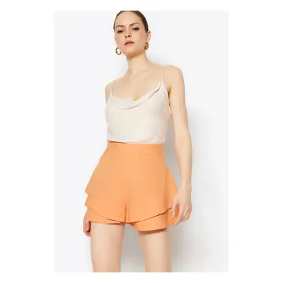 Dámské kraťasy Trendyol Skirt-Looking Shorts