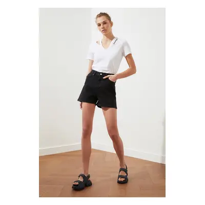 Dámské kraťasy Trendyol Mom Denim Shorts