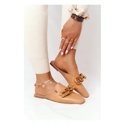 Women's Slippers With Chain Camel Call On Me