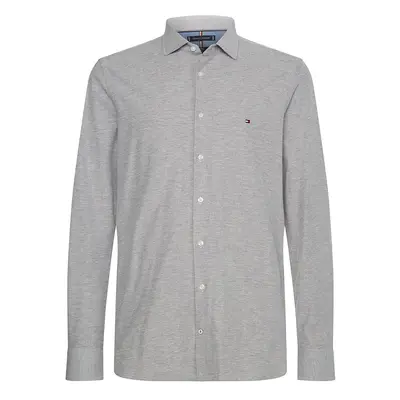 Tommy Hilfiger Shirt - DC HONEYCOMB KNIT SF SHIRT grey