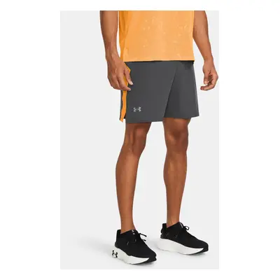 Under Armour Kraťasy UA LAUNCH PRO 7'' SHORTS-GRY - Pánské