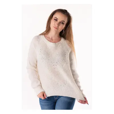 Sweater - TOMMY HILFIGER VIVICA C-NK SWTR white