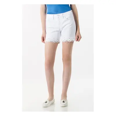 Shorts - TOMMY HILFIGER ROME RW SHORT BATIK white