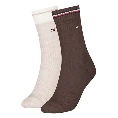 Tommy Hilfiger Socks - TH WOMEN 2P RIB RUNFREE multicolor