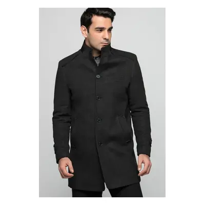 PLT8333 DEWBERRY MEN'S COAT-ANTHRACITE