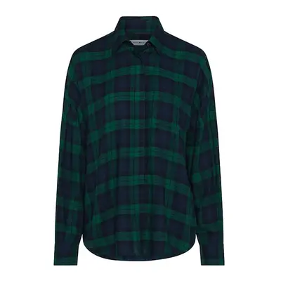 Tommy Hilfiger Shirt - BEA TARTAN RELAXED SHIRT green