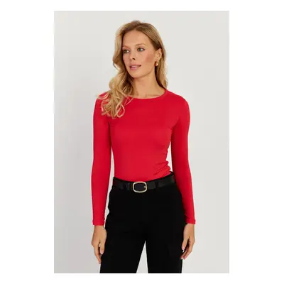 Cool & Sexy Women's Red Blouse