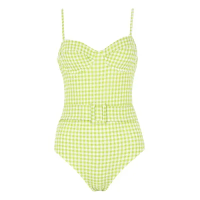 DEFACTO Regular Fit Plaid Swimsuit