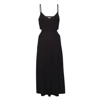 Michael Kors Dress - BUSTIER CUTOUT MIDI DRESS black