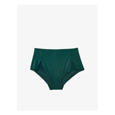 Koton Women's Dark Green Bikini Bottom