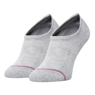 Tommy Hilfiger Socks - TH MEN ICONIC FOOTIE 2P grey