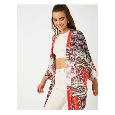 Koton Ethnic Print Kimono