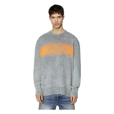 Diesel Sweater - K-ORTEZ KNITWEAR grey